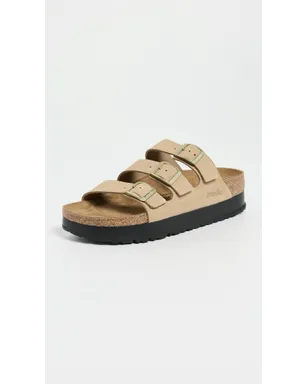 Birkenstock フロリダ プラットフォーム フレックス サンダル サンドキャッスル - サムネイル2