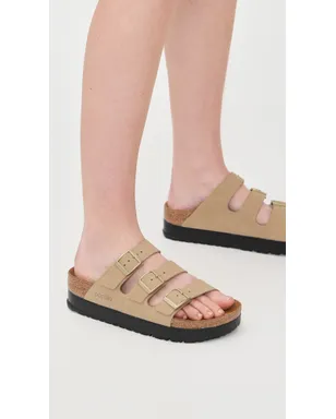Birkenstock フロリダ プラットフォーム フレックス サンダル サンドキャッスル - サムネイル3