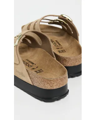 Birkenstock フロリダ プラットフォーム フレックス サンダル サンドキャッスル - サムネイル4