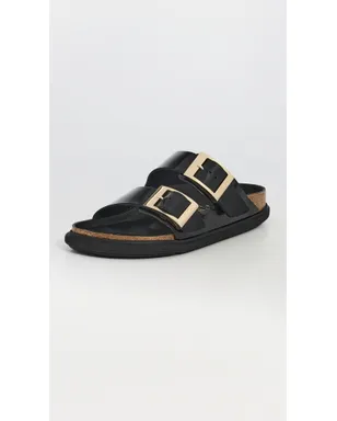Birkenstock アリゾナ ドロップ ハイシャイン サンダル - サムネイル2