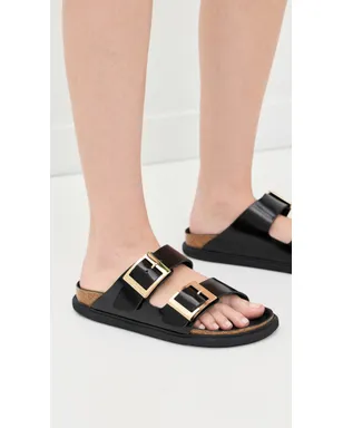Birkenstock アリゾナ ドロップ ハイシャイン サンダル - サムネイル3