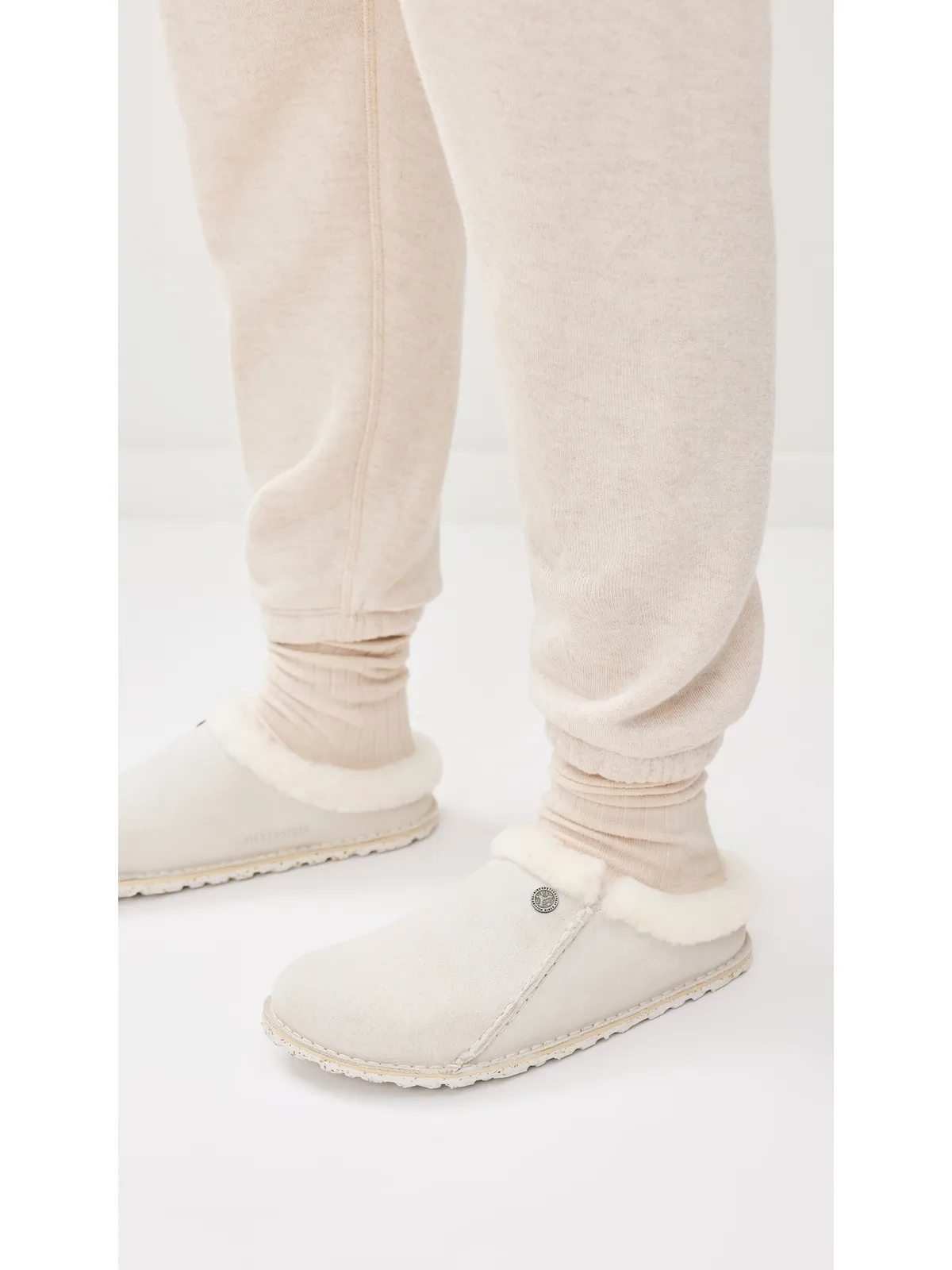 Birkenstock ゼルマット プレミアム シアーリング クロッグ - 画像3