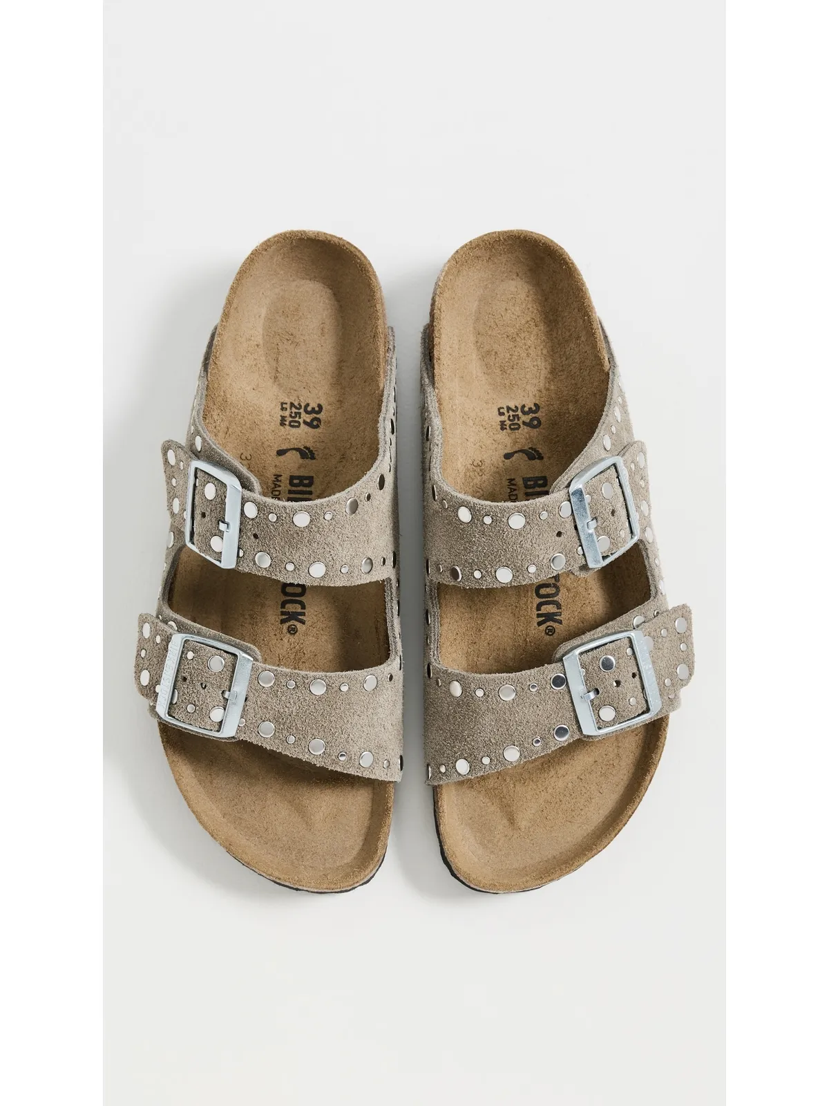 Birkenstock アリゾナ・リベット・サンダル トープ - 画像5
