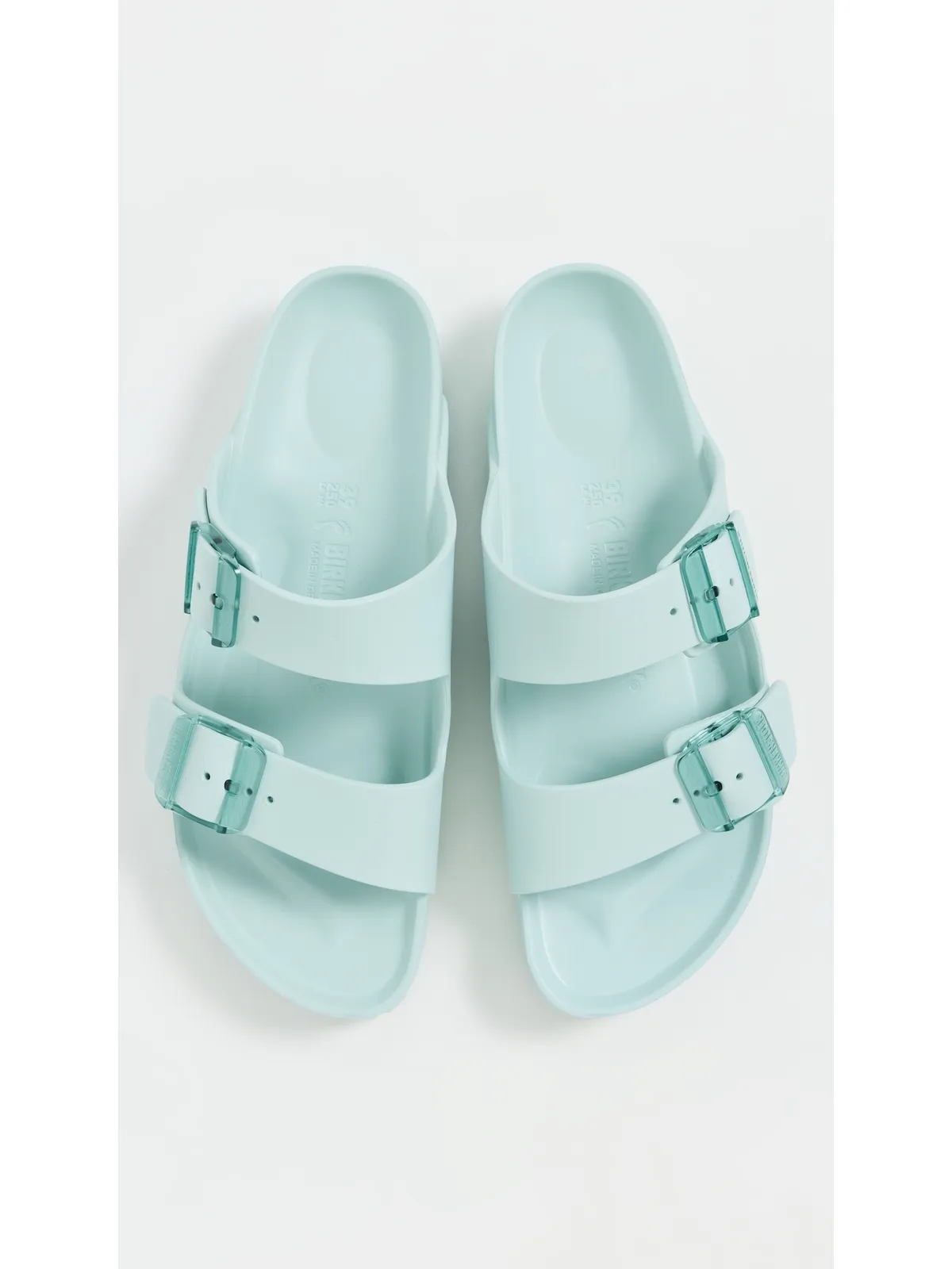 Birkenstock アリゾナ ステルスバックル EVA サンダル Surf Green - 画像5