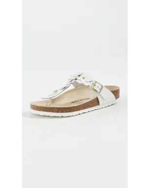 Birkenstock ジゼ フラワーズ サンダル ホワイト - サムネイル5
