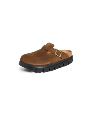 Birkenstock ボストン チャンキー クロッグス ダークティー - サムネイル1
