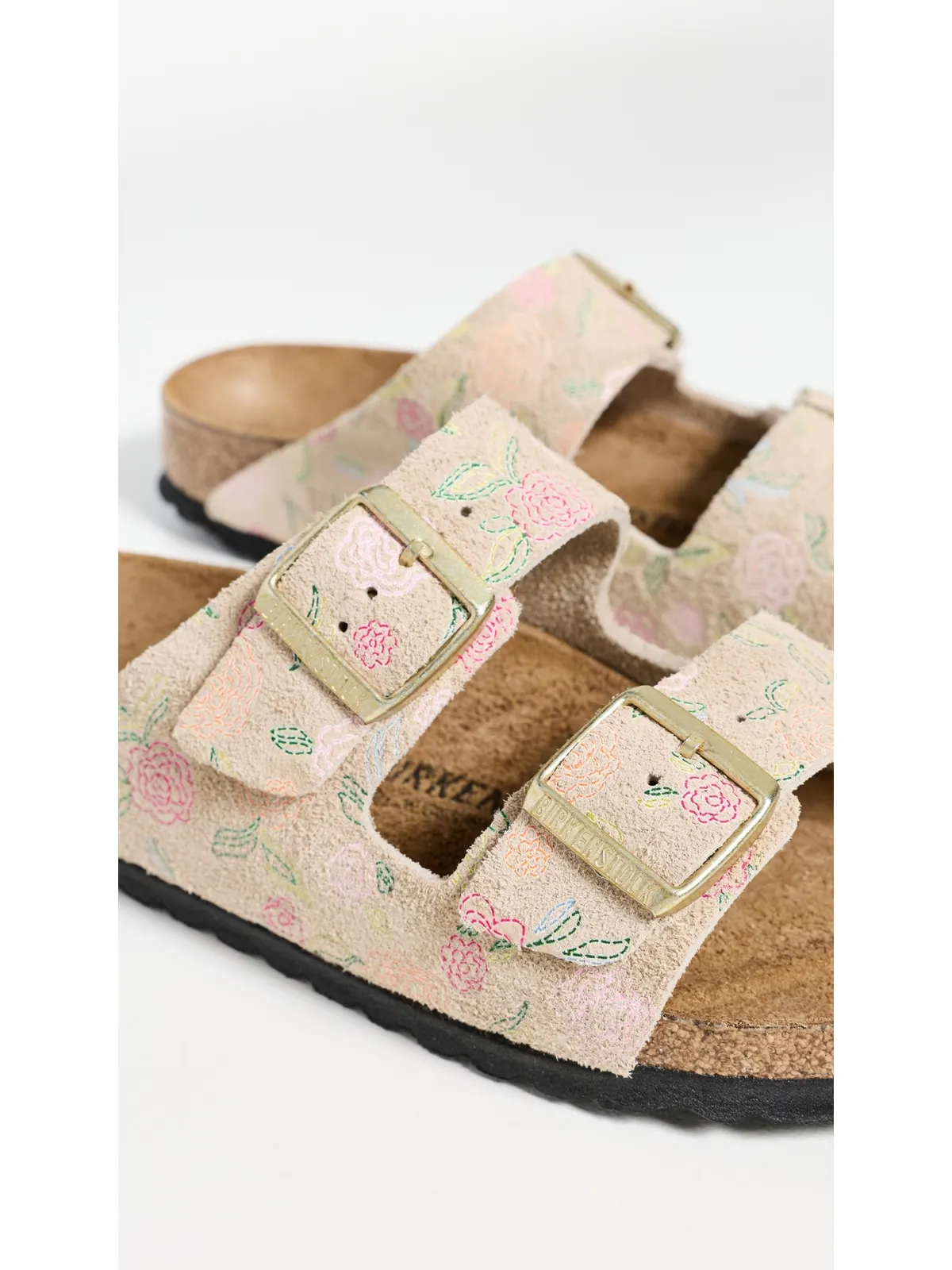 Birkenstock アリゾナ サンダル サンドキャッスル フラワープリント - 画像6