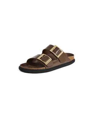 Birkenstock アリゾナ ドロップレットバックル ハイシャイン サンダル カラフェ - サムネイル1