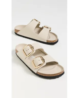 Birkenstock アリゾナ ビッグバックル ハイシャイン サンダル - サムネイル5