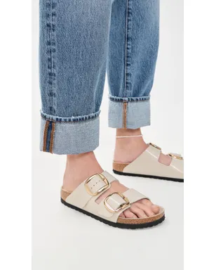 Birkenstock アリゾナ ビッグバックル ハイシャイン サンダル - サムネイル3