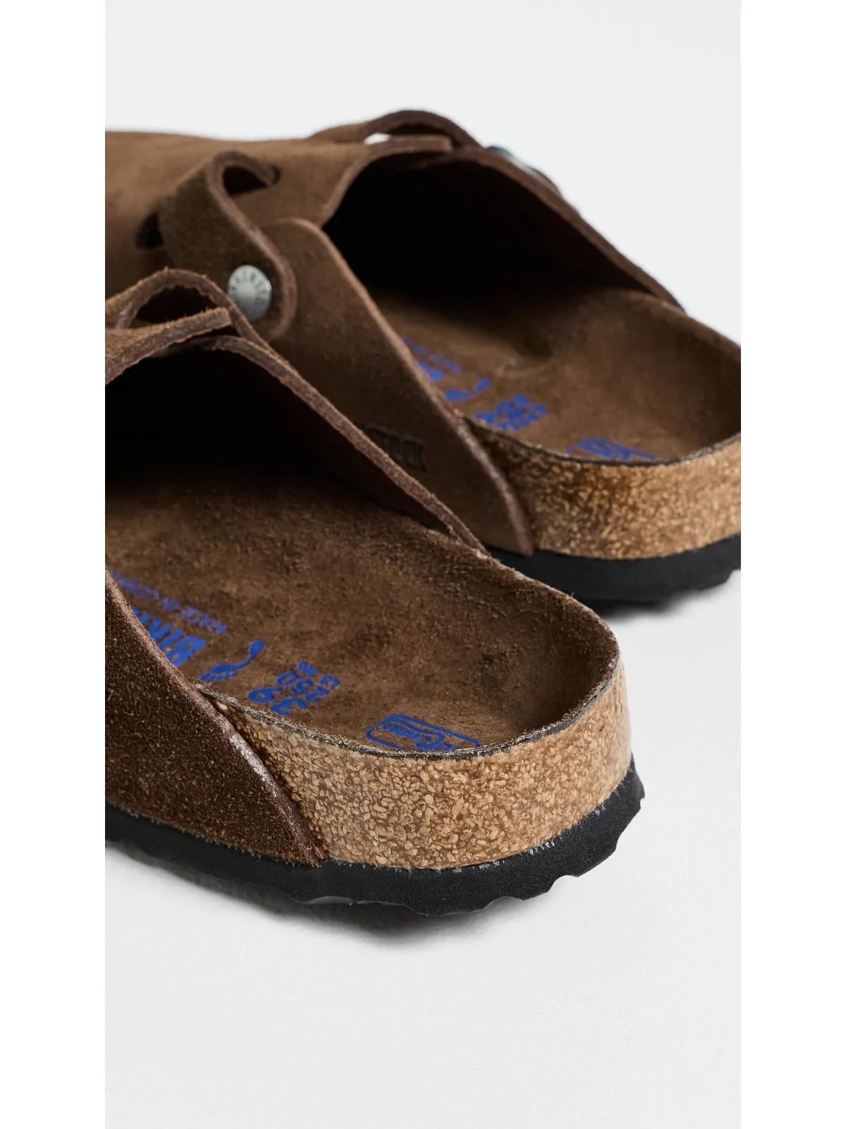 Birkenstock ボストン ソフトフットベッド クロッグ - 画像4