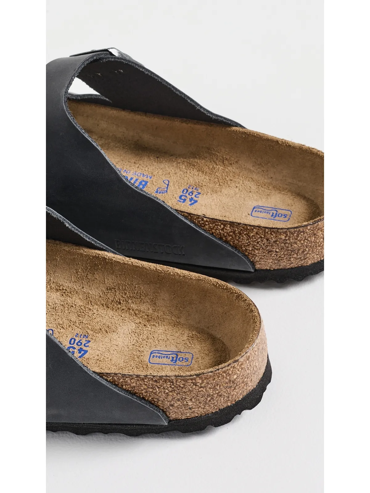 Birkenstock アリゾナ オイルドレザー サンダル ブラック - 画像3