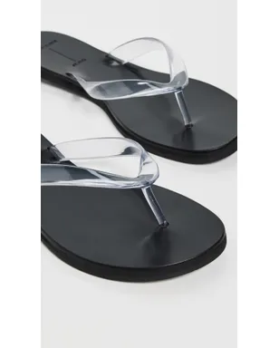Black Suede Studio ジェリーサンダル クリアPVC - サムネイル6