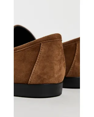 Black Suede Studio Finn ローファー タバコスエード - サムネイル4