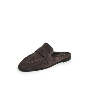 Black Suede Studio Gabby Loafers - サムネイル1