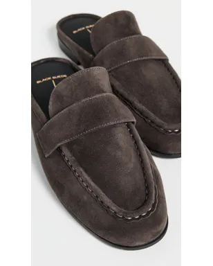 Black Suede Studio Gabby Loafers - サムネイル6