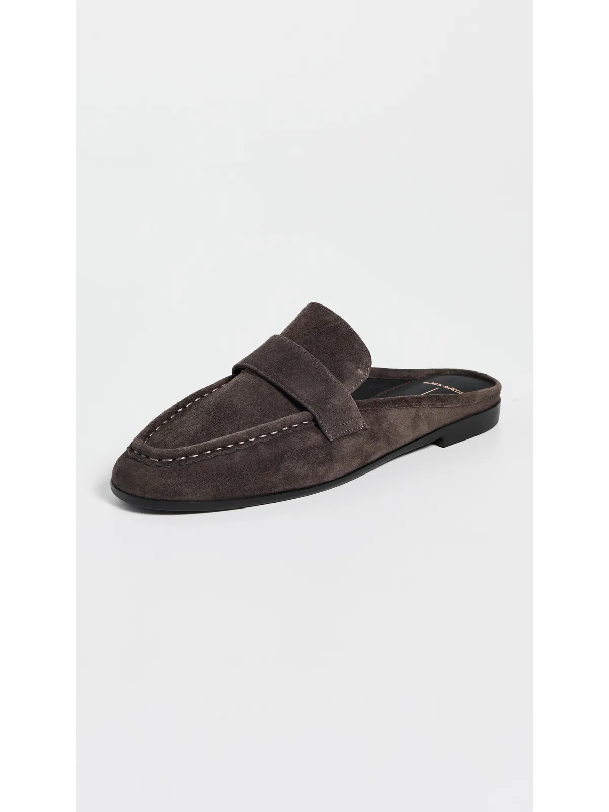 Black Suede Studio Gabby Loafers - 画像2