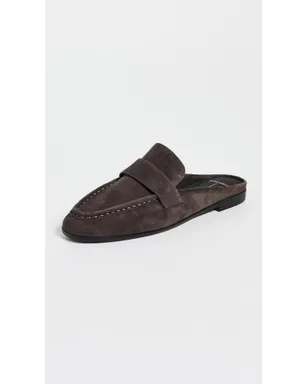 Black Suede Studio Gabby Loafers - サムネイル2