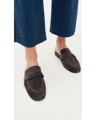 Black Suede Studio Gabby Loafers - サムネイル3
