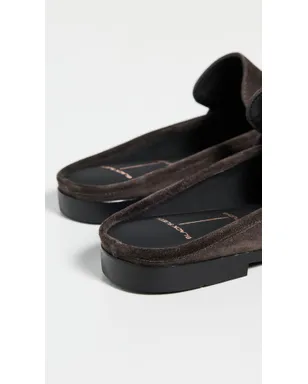 Black Suede Studio Gabby Loafers - サムネイル4