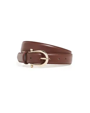 B-Low The Belt Camille Leather Belt Madeira Gold - サムネイル1