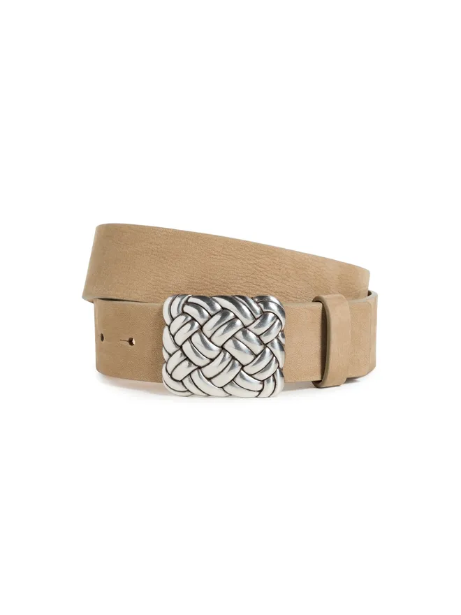B-Low the Belt B-Low The Belt ウィーバー ヌバックベルト マキアートシルバーの商品画像
