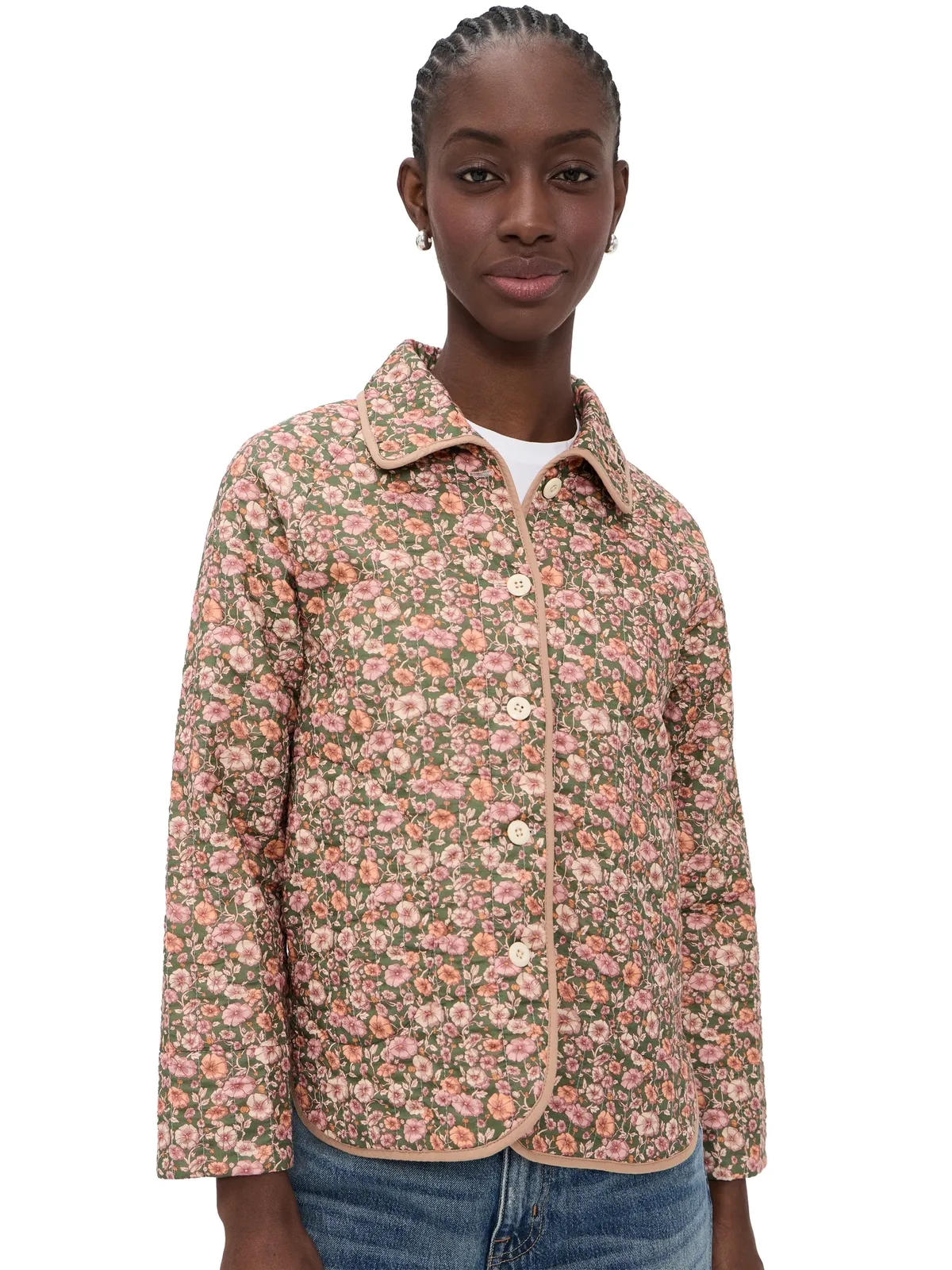 Birds of Paradis Ginny Quilted Jacket Marigold Mistral - 画像1