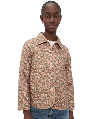 Birds of Paradis Ginny Quilted Jacket Marigold Mistral - サムネイル1