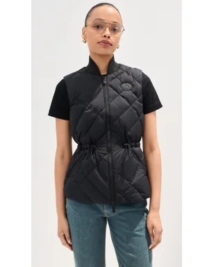 Burberry Devonside ベスト ブラック - サムネイル2