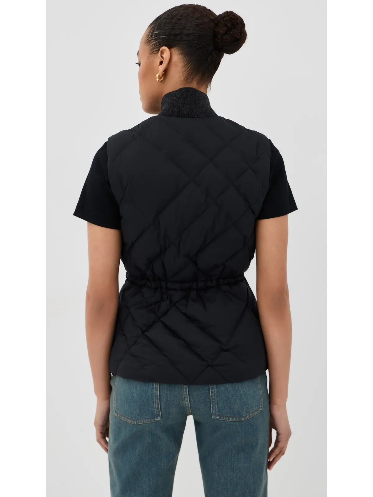 Burberry Devonside ベスト ブラック - 画像3