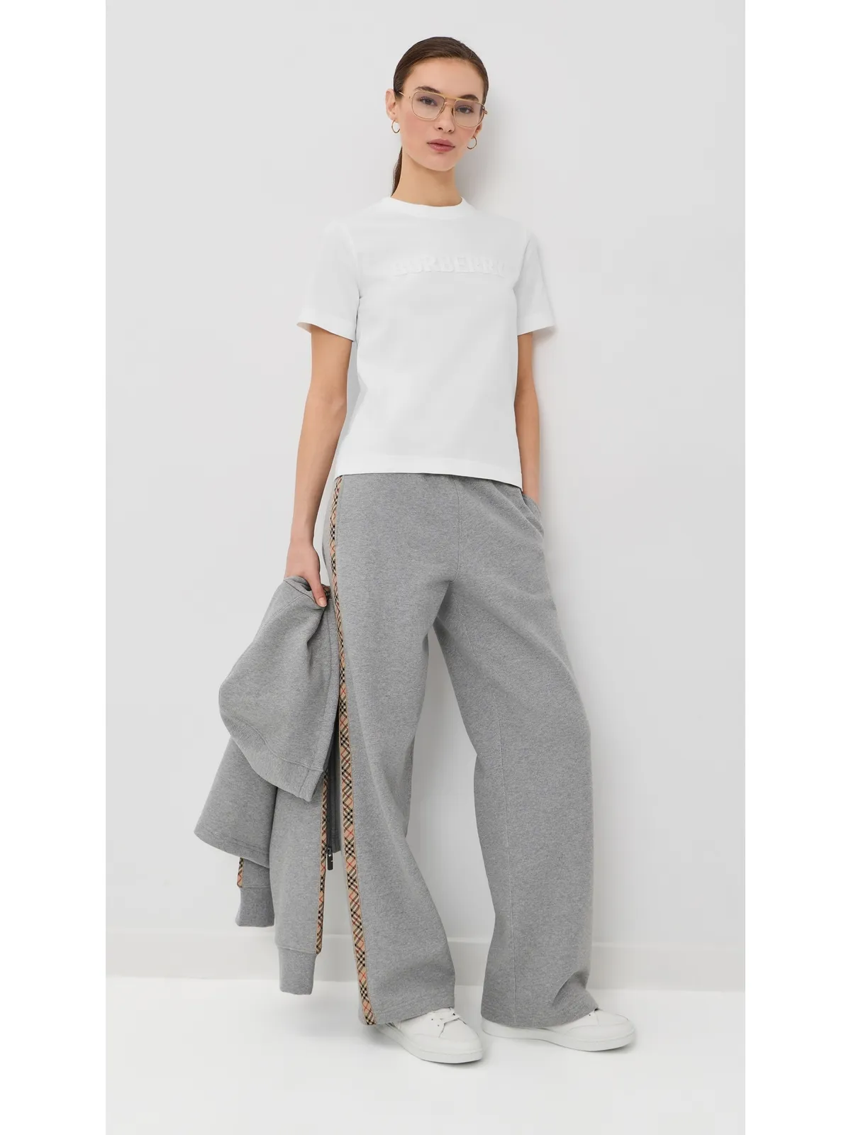 Burberry フランキー ロゴTシャツ チョーク - 画像5