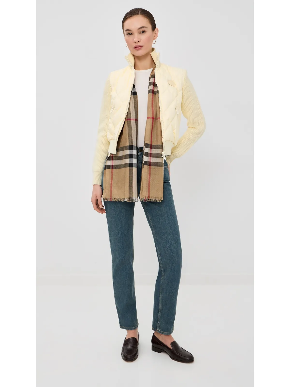 Burberry Kelsley ジャケット セラミックホワイト M - 画像6
