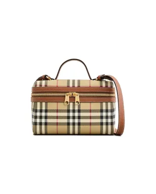 Burberry バニティケース ヴィンテージチェック - サムネイル1