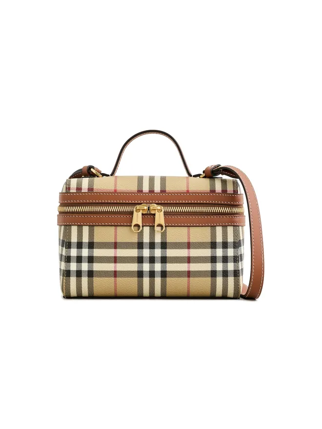 Burberry Burberry バニティケース ヴィンテージチェックの商品画像