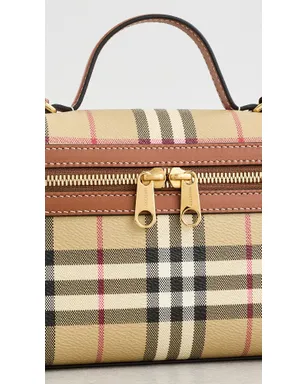 Burberry バニティケース ヴィンテージチェック - サムネイル5