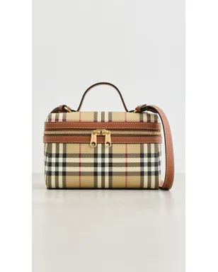 Burberry バニティケース ヴィンテージチェック - サムネイル2