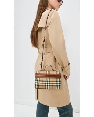 Burberry バニティケース ヴィンテージチェック - サムネイル3
