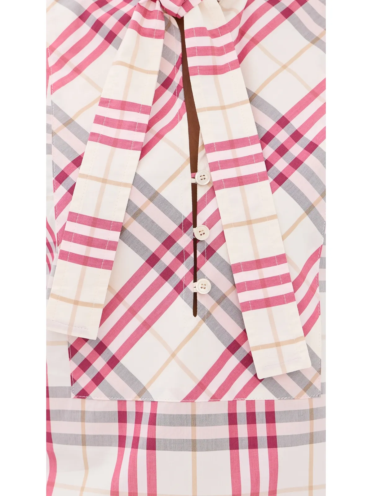 Burberry Olea Plaid Top - 画像6