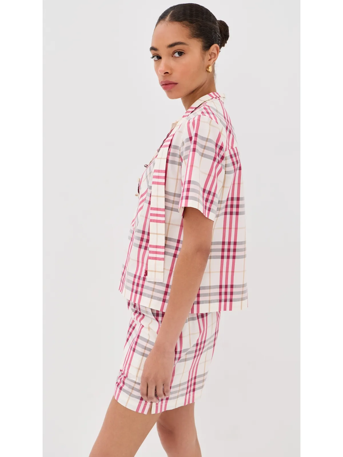 Burberry Olea Plaid Top - 画像4