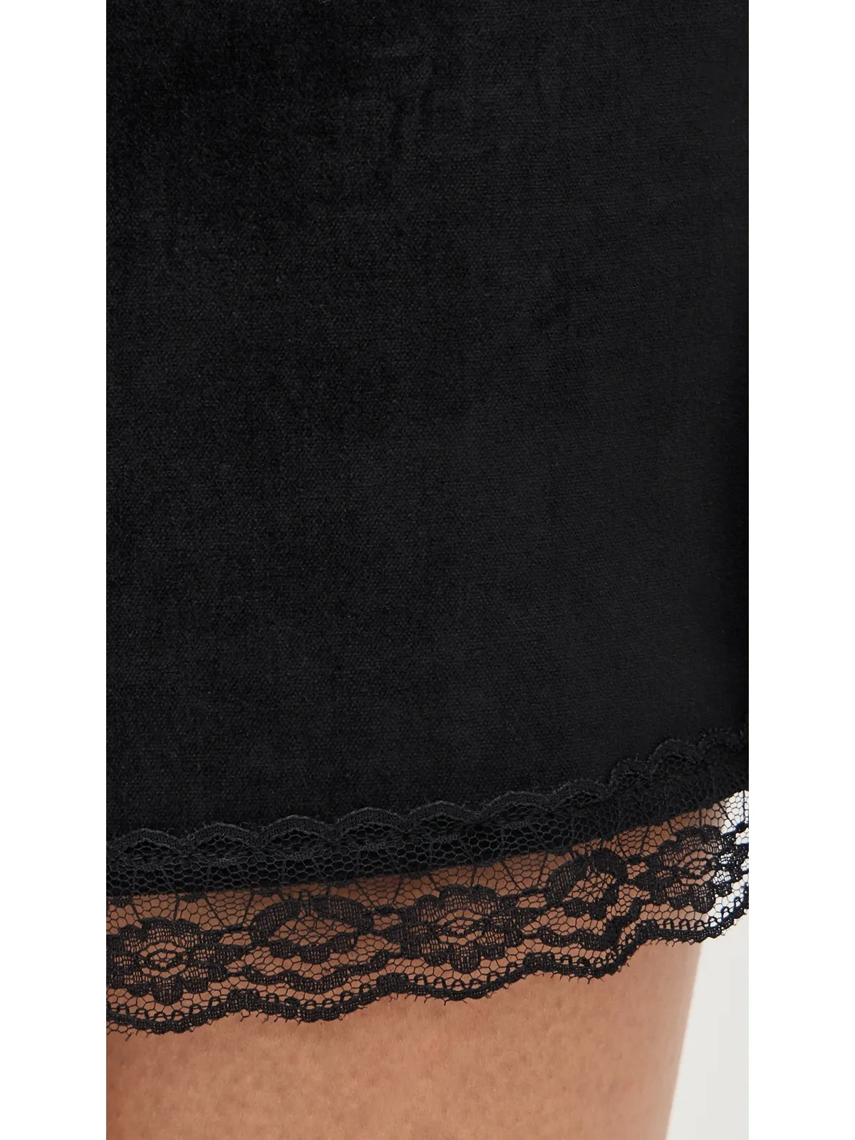 Bella Venice ルシール スカート ブラックベルベット - 画像6