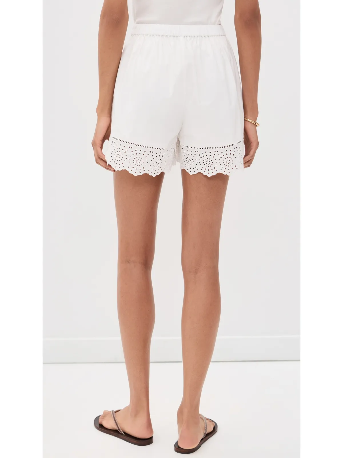 By Malene Birger Greta ショーツ Pure White - 画像3