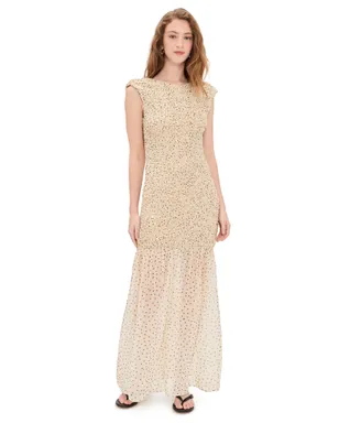 By Malene Birger コリーナ マキシドレス 水玉プリント - サムネイル1