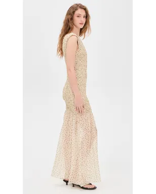By Malene Birger コリーナ マキシドレス 水玉プリント - サムネイル4