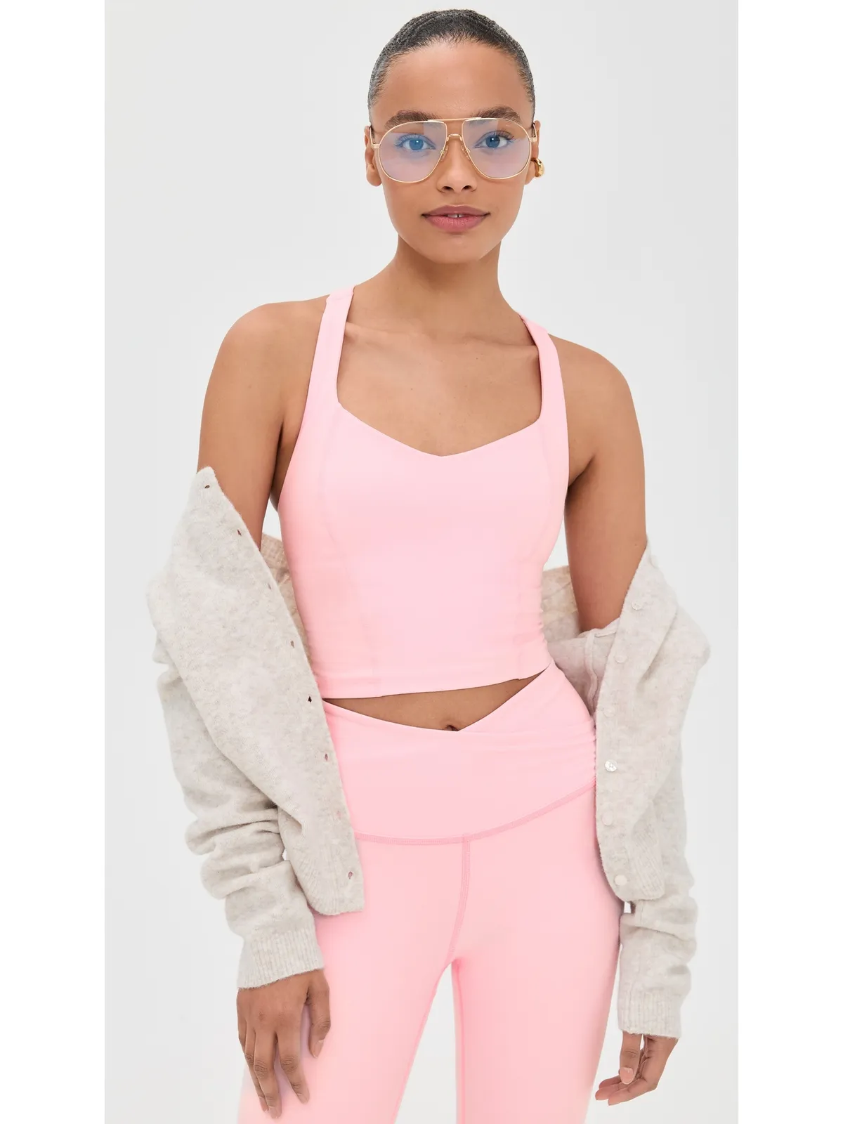Beyond Yoga Intensity Racerack Cropped Tank - 画像2