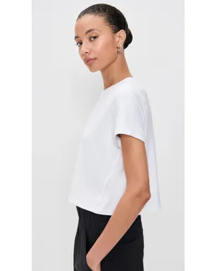 Beyond Yoga Featherweight Supreme クロップドTシャツ（ホワイト） - サムネイル4
