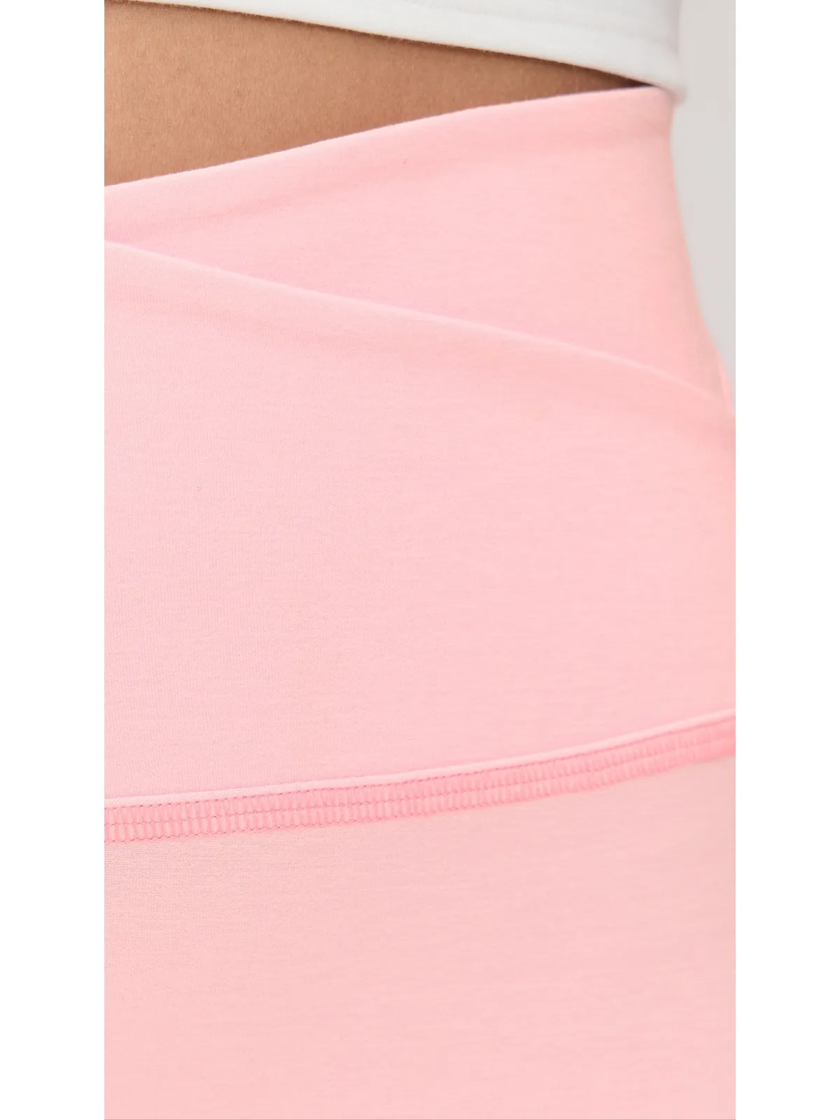 Beyond Yoga スペースドウェア アット ユア レジャー ハイウエスト ミディ アンクル レギンス（Frosty Pink Heather） - 画像6