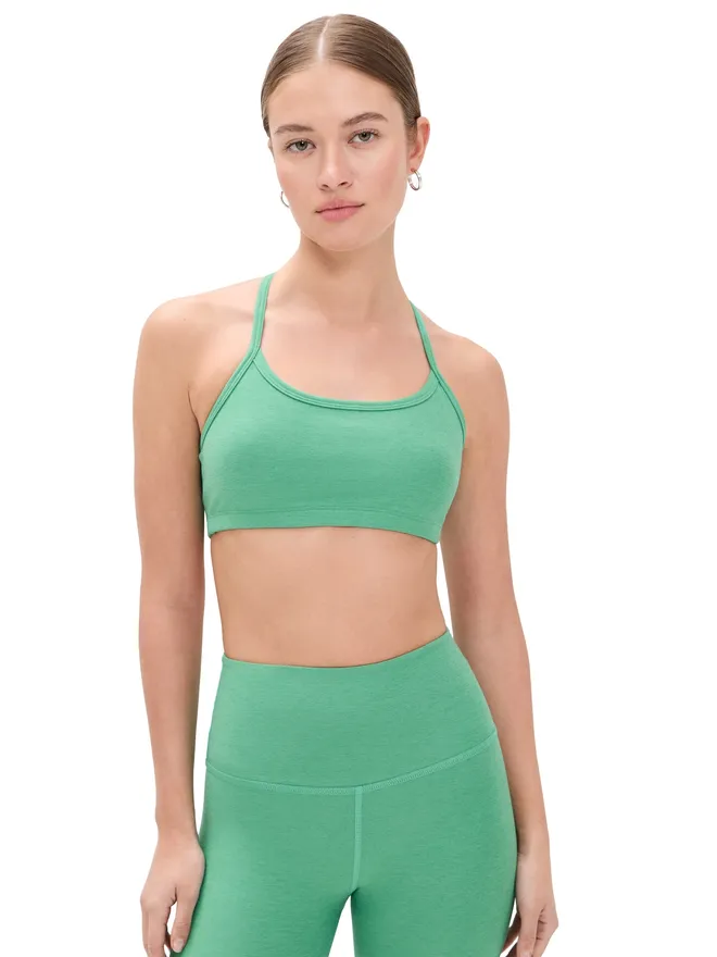 Beyond Yoga Beyond Yoga スリム レーサーバック ブラ ブライトエメラルドヘザーの商品画像