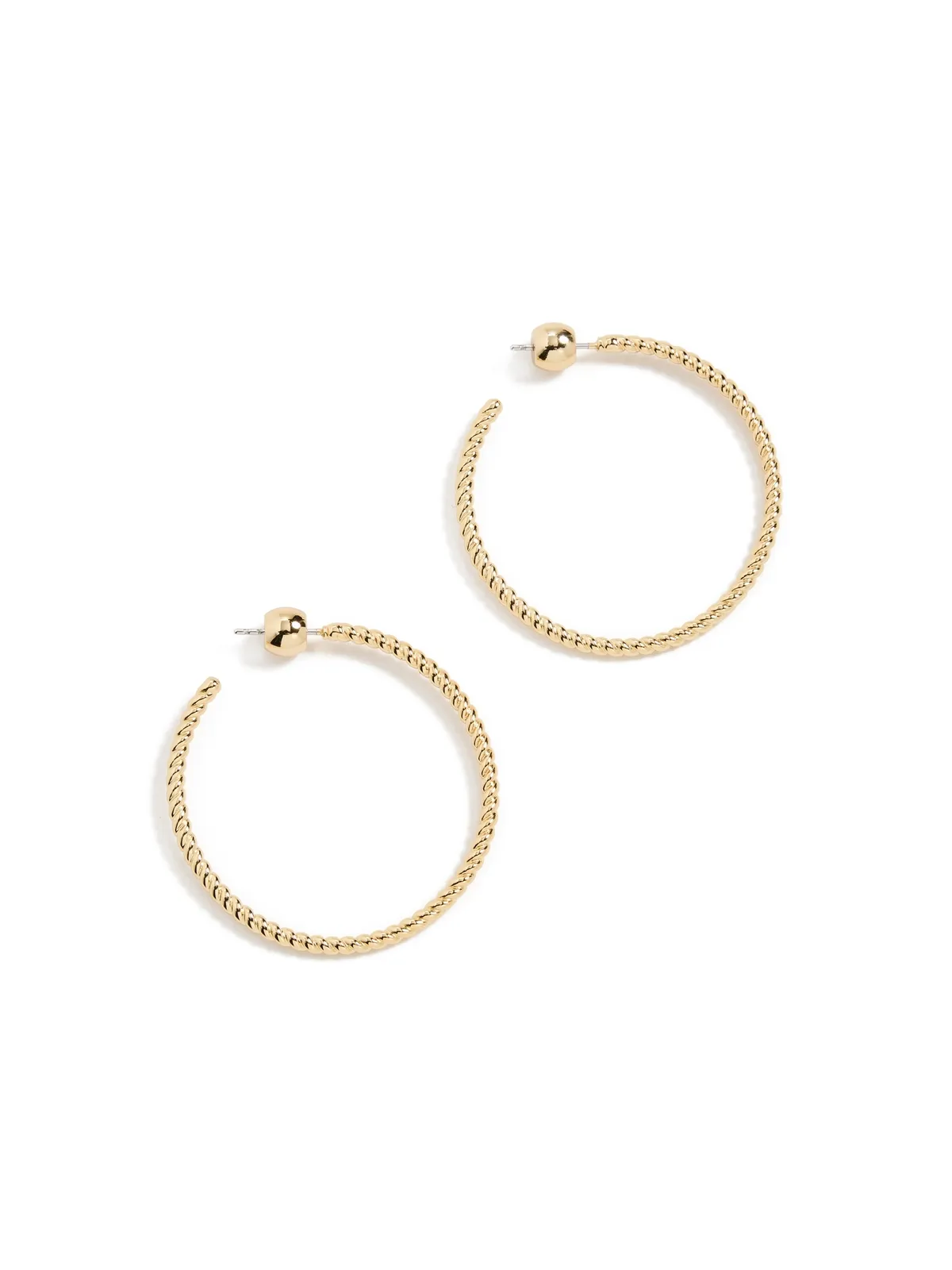 Gorjana クルー ラージフープ ピアス - 画像5