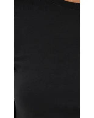 Good American スーパーストレッチ長袖Tシャツ ホワイト - サムネイル6