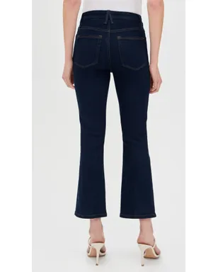 Good American グッドレッグス クロップ ミニブーツジーンズ Indigo1153 - サムネイル3